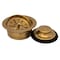 Ruvati Garbage Disposal Flange with Basket Strainer and Stopper Brushed Gold Satin Brass RVA1042GG - alternate 1